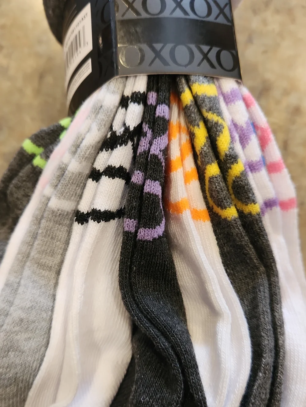 10 Pack Assorted Low Cut Socks
